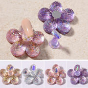 フラワーチップスタンド マグネット式 ネイルアート用 手作りネイルチップ作成用 ネイルチップ台 つけ爪