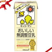 キッコーマン 無調整豆乳 1L(1000ml) x 6本 x 2箱セット(12本)