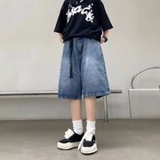 パンツ ボトムス ズボン デニム ジーンズ ハーフパンツ ５分丈 メンズ