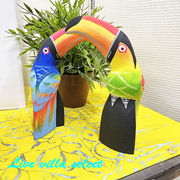 南国鳥のオブジェ 19cm