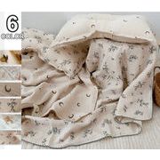 子供用 全コットン 4層ガーゼ ブランケット おしぼり 毛布 子ども用 カバー 毛布