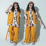 キッズ 子供服 トップス ボトムス ダンス衣装 パーティ イベント ヒップホップ