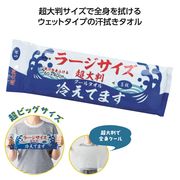 超大判クールタオル冷えてます ラージサイズ5枚入　/熱中症　暑さ対策　冷却