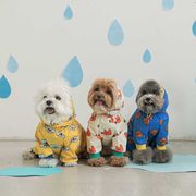 ペット用品　犬レインコート　ins　韓国ペット用品