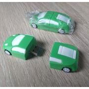 16/32/64GB 車の形をしたUSBフラッシュドライブ - 流行のフラッシュドライブ  (グリーンカー)