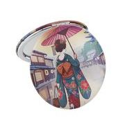 持ち運び便利！高級感ありますよ！コンパクトミラー