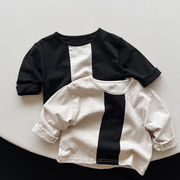【2023春秋新作】 子供服 Tシャツストトップス長袖男の子女の子