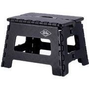フォールディングステップスツール H22cm BK 86074