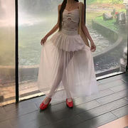 ロングスカート　レディース　INS　韓国ファッション