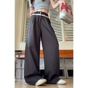 ボトムス ズボン パンツ スラックス レースアップ ワイドパンツ