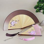 雑貨 舞扇子手つくり  扇子  携帯に便利な折り畳み式 和風扇子