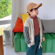 秋冬男の子コート、ニットカーディガン、かわいいセーター、子供服、子供服、新作ファッション★90-140