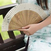 雑貨 舞扇子手つくり  扇子  携帯に便利な折り畳み式 和風扇子