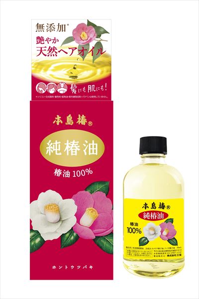 純椿油 ツバキオイル オイルdeミスト 洗い流さないヘアトリートメント フルーティサボンの香り 80mL