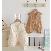 2025春夏新作  子供服  ベビー服  アパレル  袖なし  ロンパース     可愛い  男の子