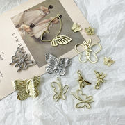 バタフライ 透かしパーツ トンボ  蝶 アクセサリーパーツ ちょうちょ クラフト 蜻蛉 フレーム メタルパーツ