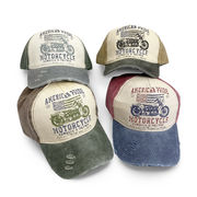 ▼MAGGIO▼AMERICAN PRIDEダメージキャップ　帽子　UVカット　メンズ