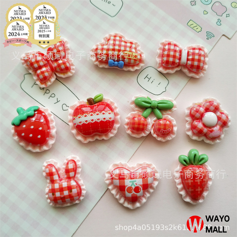 新入荷 デコパーツ樹脂   DIY素材 貼り付けパーツ デコ素材 手芸材料 アクセサリーパーツ