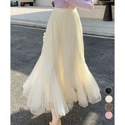【日本倉庫即納】 チュールスカート韓国風マーメイドスカート