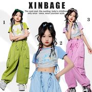 キッズ 子供服 トップス ボトムス ダンス衣装 パーティ イベント ヒップホップ
