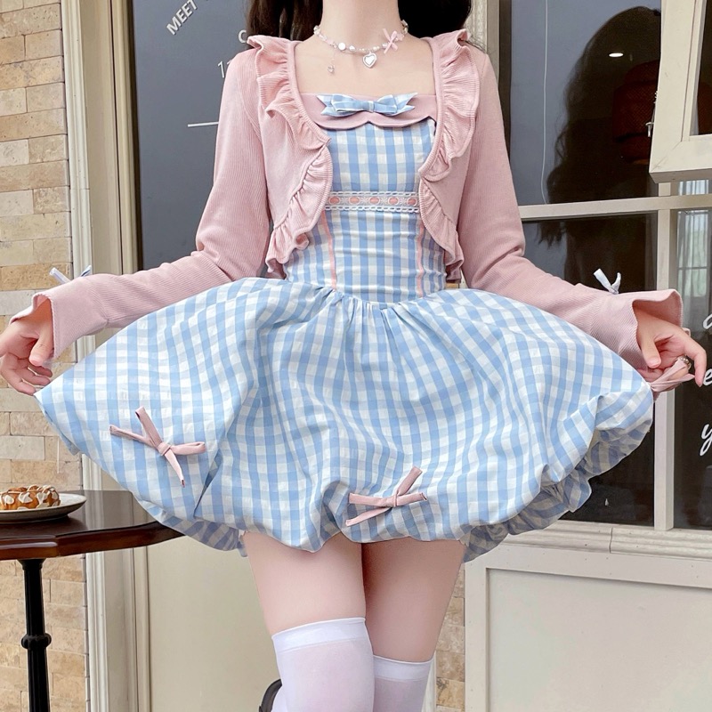 ワンピース シャツ ブラウス トップス チェック柄 格子柄 アウター カーディガン