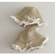 2025年新品★子供用★帽子　麦わら帽子★ 2色