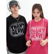 2025新作  トップス   ラウンドネック  半袖Tシャツ   ストリート系  夏服  男女兼用