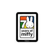 miffy70周年 ダイカットステッカー08 ミッフィー 記念 期間限定 絵本 キャラクター グッズ MIF70-008