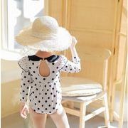 韓国風子供水着 キッズ 女の子 ベビー 子供用 オールインワン　連体水着 uvカット キッズ水着
