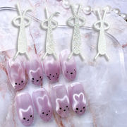 マグネットワイヤーツール うさ耳 ウサギ 熊 テディベア ベア ネイル ネイルマグ ワイヤー うさぎ ネイル