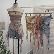 レディー服・チューブトップ ・HOT・渋谷風・ギャル・トップス     9色