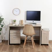 デスク3点セット ホワイトオーク