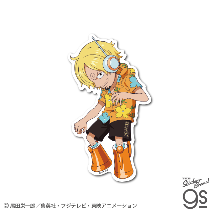 ONE PIECE ワンピース　デコステッカー　サンジ　未開封　レア　ノート ワンピース【サンジ】 デコステッカー - メルカリ
