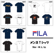 FILA メンズＴシャツ シンプルデザインであわせやすい