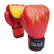 ボクシンググローブ 大人用 サンドバッグ トレーニング  格闘技 レッド炎