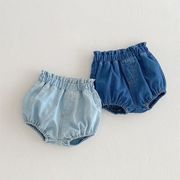 「2025」子供服★ショートパンツ★ボトムス★デニム★韓国風子供服★4色66cm～100cm