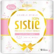 クリネックス　システィ　４ロール（ダブル）＜ハピネスピンク＞【トイレットペーパー】