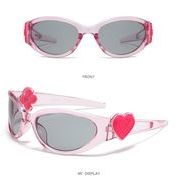 サングラス アイウェア  ファッショングラス 伊達サングラス 小顔効果 紫外線カット