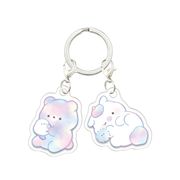 ■CRUX(クラックス)■　2連チャームキーホルダー　ふにこーん