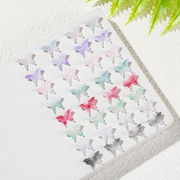 バタフライ ちょうちょう 蝶々 グラデーション 透明 ネイルパーツ ネイルアート ネイル用品 デコパーツ
