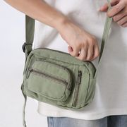 男女兼用バッグ・ミニバッグ・肩掛け ・ショルダーバッグ・キャンバスバッグ・ 5色