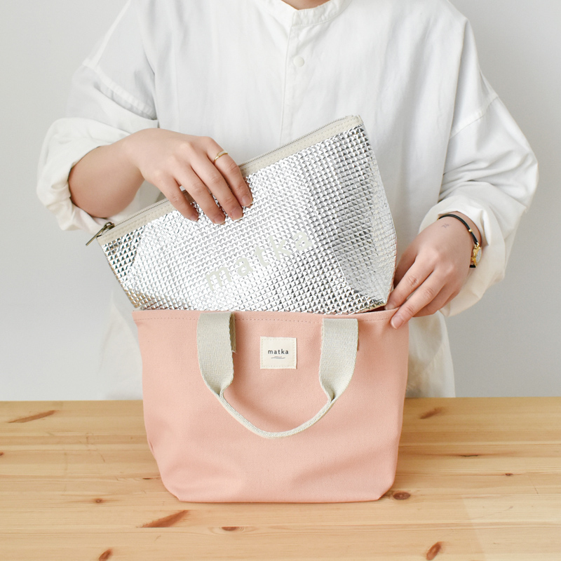 □2025AW 先行予約□ matka ランチバッグ 保冷ポーチ付き | 卸売