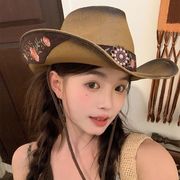 サファリハット ウェスタンハット カウボーイハット 帽子 ハット レディース