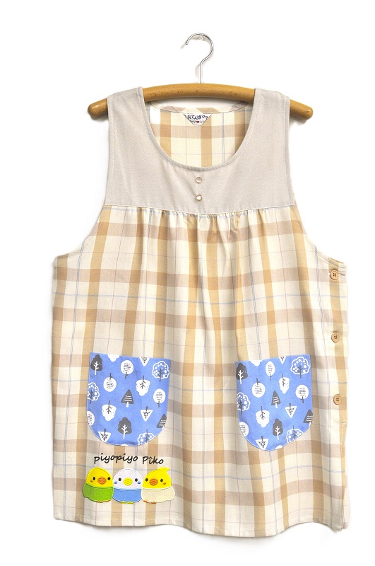 【即納】おてんばママキッチン　レディースエプロン 保育士 介護士