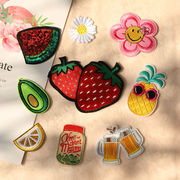 激安販売★芸DIY　アクセサリー　刺繍ワッペン　アイロンワッペン★