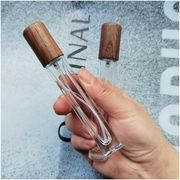 「ねじ口」10ml香水ボトル、ガラス製ディスペンサーボトル、化粧品プッシュ式スプレーボトル、化粧水ボトル