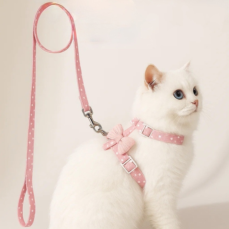 I字型の牽引ロープ首輪、ベル首輪、ペットアクセサリー、猫用・子犬用首輪