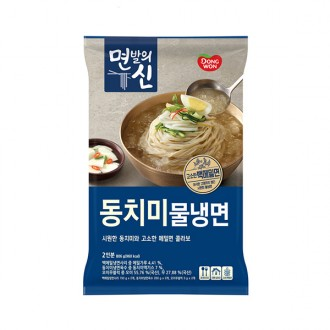 東遠 麺の神 もちもち麺のトンチミ水冷麺 806g 韓国冷麵