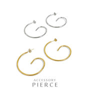 ▼MAGGIO▼スパイラルフープステンレスピアス