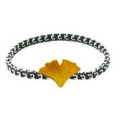 TAK-58-2 静電気 軽減 紅葉ヘアゴム イチョウ